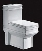 【红星美凯龙卫浴】推出豪华新款节水直冲式连体座便器