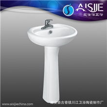 【川江卫浴】洗手盆出口爆款柱盆