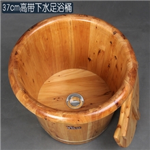 新款加高有盖带下水足浴桶泡脚桶洗脚泡脚浴足桶能泡到足三里