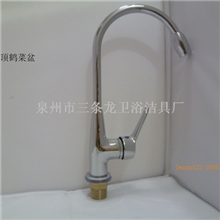 厂家低价菜盆单把水龙头丹顶鹤长颈鹿菜盆水龙头