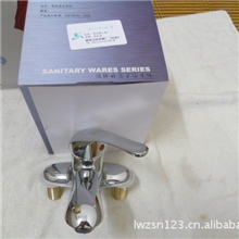 厂家最低锌合金面盆龙头申达斯二连双孔面盆水龙头