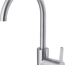 荣恒批发无铅304不锈钢水槽洗菜盆拉丝冷热旋转厨房水龙头