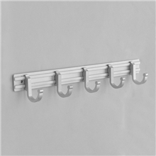 【阿里热销】厂价供应太空铝置物架浴室挂件系列衣勾8034