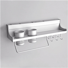 卫浴五金现货特价当天发货厂家直销太空铝厨房挂件系列8041-5