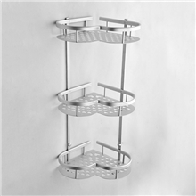 高档太空铝卫浴五金厂家直销批发供应置物架系列8016