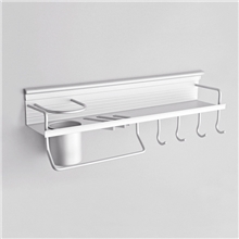 太空铝厨房挂件系列刀架老款塑料8042