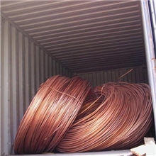 出口废铜做监装优质废铜丝