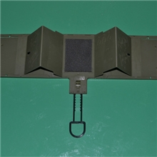 EliFix一片可折叠硬质头部固定器军绿急救医疗辅助设备担架配套