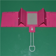 EliFix一片式可折叠硬质头部固定器（粉红色）急救医疗辅助设备