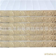 批发供应高品质精品岩棉瓦楞夹芯板（图）