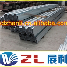 镀锌楼承板楼层瓦880型楼承板钢结构材料钢结构厂房展利公司