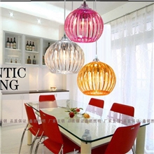 南瓜亚克力现代简约吊灯餐厅吊灯过道灯奶茶店服装店吊灯厂家直销