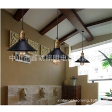 美式乡村铁艺创意吊灯北欧复古工业灯具灯饰吧台咖啡厅餐厅灯具