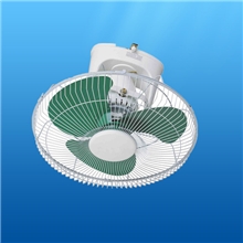专业厂家：外形美观省电360&deg;旋转送风400mm豪华吸顶楼顶扇