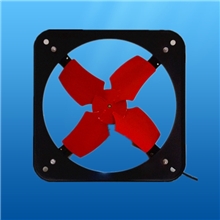 厂家直销：低噪音节能轴流排风扇美菱10寸红叶方型工业排气扇