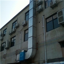 加工白铁皮/不锈钢通风管道共板法兰风管配件弯头三通