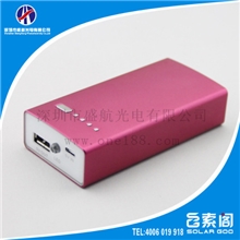 工厂供应足量5400毫安移动电源多种颜色可定制LOGO可拿样品