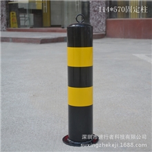 固定路桩带帽加厚包邮反光隔离柱防护柱车位立柱路桩路障