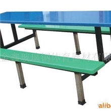 供应玻璃钢餐桌/食堂餐桌椅