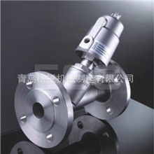 供应ESG不锈钢法兰式气控角座阀活塞式角座阀电磁阀