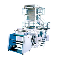 HPVC扭结膜吹膜机组