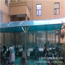 高档雨棚透明雨棚专用pc耐力板，露台阳台雨棚专用pc耐力板