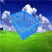 东莞塑胶制品厂家供应塑料箩蓝色胶箩【腾越打造行业先锋】