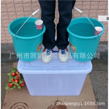 【企业集采】供应带盖提手高材质全新料塑料整理箱/储物箱