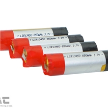 厂家大量供应电子烟锂电池LIR13450650mAh电子烟锂电池