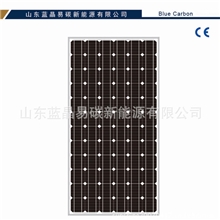 蓝晶易碳单晶太阳能电池板180w单晶电池板