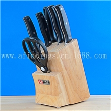 阳江不锈钢厨房用品刀具套装砍刀丰力力拓七件套刀L713