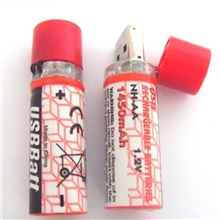 新上架中性无品牌有专利的USBAA5号充电电池1450mAh