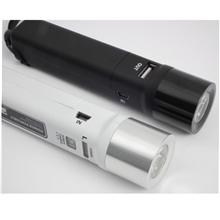 【厂家批发】出口品质的多功能手电筒移动电源超强1WLED灯多色