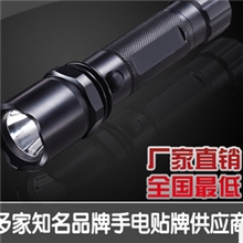 神火强光手电筒LED强光手电3W强光手电户外骑行生活必备