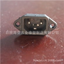 厂家定制电池盒充电插座优质电动车电池盒充电插座