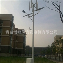 供应垂直轴风力发电机-风光互补路灯系统