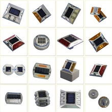 供应太阳能警示灯太阳能道钉灯太阳能铸铝道钉灯厂家专供