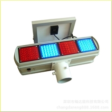 供应太阳能红黄爆闪灯太阳能红篮爆闪灯爆闪灯厂家