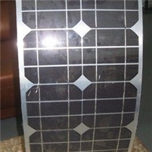 屋顶，船顶，车顶专用轻便可弯曲太阳能电池板单晶太阳能铝板