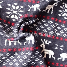粗针摇粒绒印花毛线绒印花绒布粗针汗布