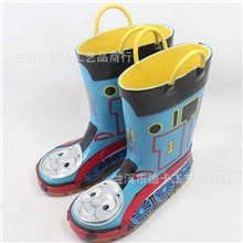 原单出口儿童橡胶雨鞋雨靴男童托马斯雨鞋雨靴女童kt卡通雨靴批发