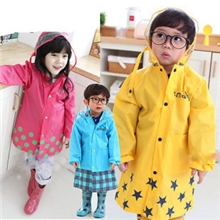 特价跑量smally儿童雨衣韩版男童女童雨衣雨披厂家批发加厚涂层