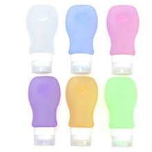 硅胶分装瓶化妆瓶乳液分装瓶户外旅行套装有吸盘环保洗漱组件