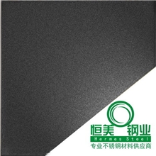 不锈钢板镀黑钛+喷砂加工+无指纹加工不锈钢家居彩色装饰板