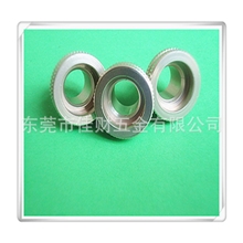 车床件厂家专业生产直纹铝螺丝阳极氧化咖啡色