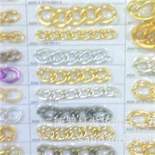 饰品金属链条1.5MM加密细链(铁镀仿金)