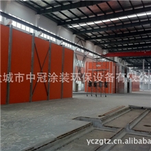 生产销售半自动小型家具喷漆喷涂流水线静电喷涂生产线