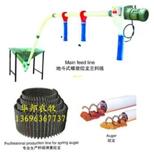 料线专用绞龙新型无轴螺旋绞龙南非进口优质绞龙尽在青州华邦