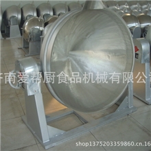 供应不锈钢厨房设备厨房用品大型可倾式燃气夹层锅