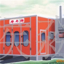 章丘华丰涂装设备供应大型烤漆房,汽车烤漆房高温烤漆房打磨台